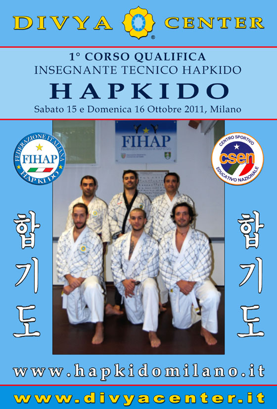 Partecipanti 1Corso Formazione Insegnanti Tecnici Hapkido