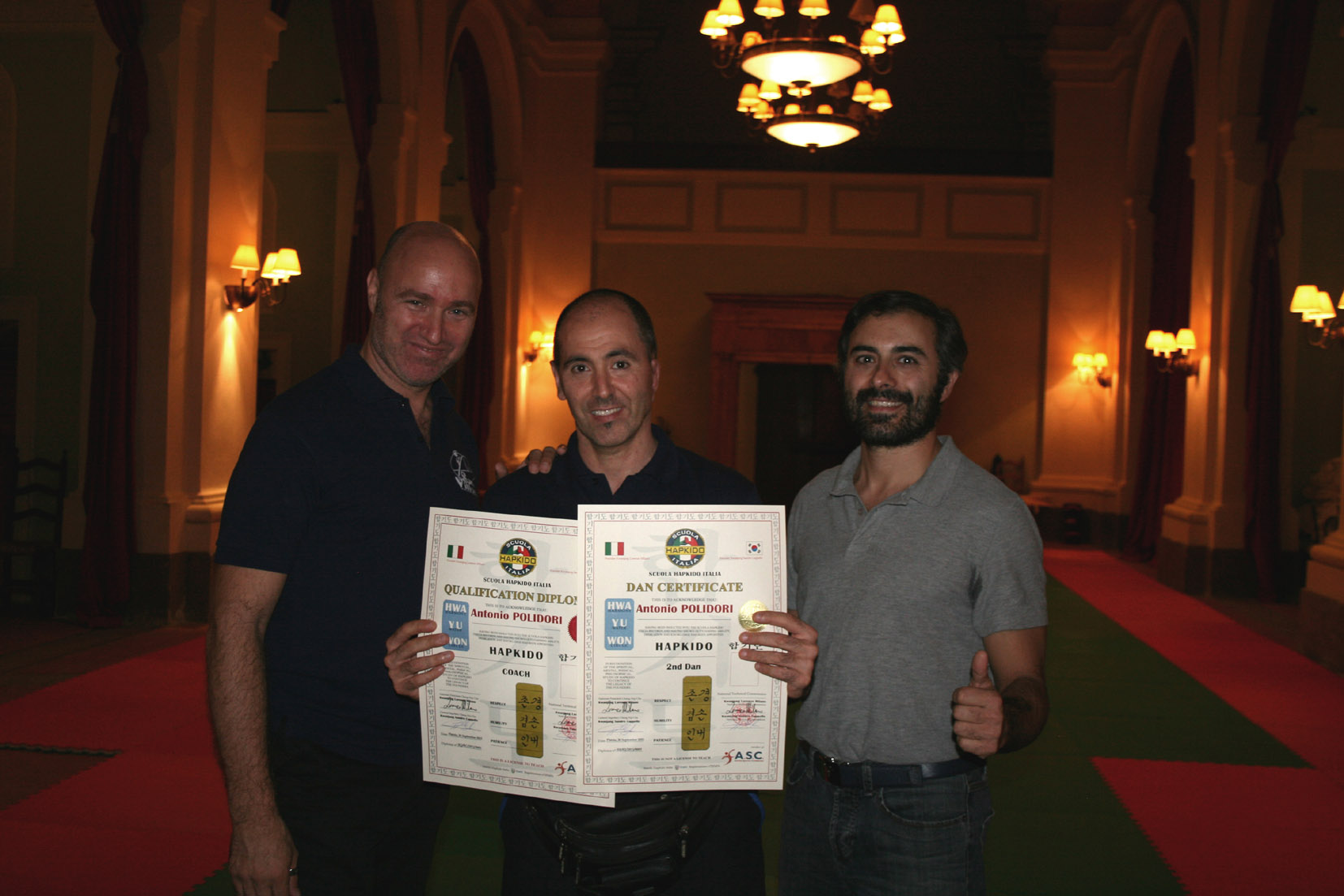1�SEMINARIO NAZIONALE Scuola Hapkido Italia - SHAI - PISTOIA 25/27 sett.15 