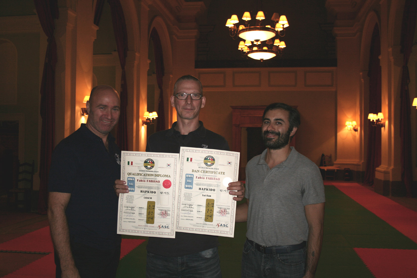 1�SEMINARIO NAZIONALE Scuola Hapkido Italia - SHAI - PISTOIA 25/27 sett.15 