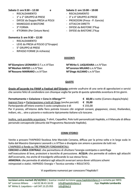 INVITO STAGE NAZIONALE HAPKIDO pag.2