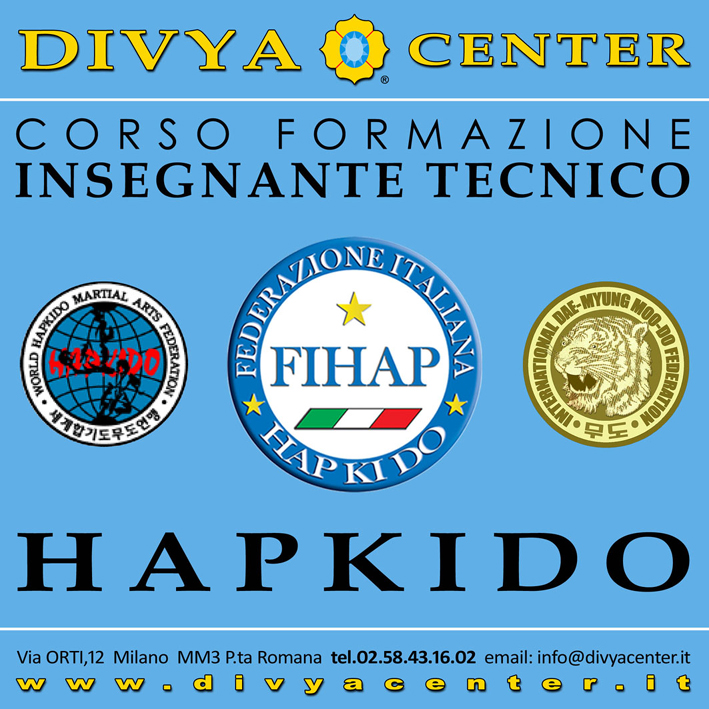 CORSO FORMAZIONE ISTRUTTORE NAZIONALE HAPKIDO MILANO Gen.2013