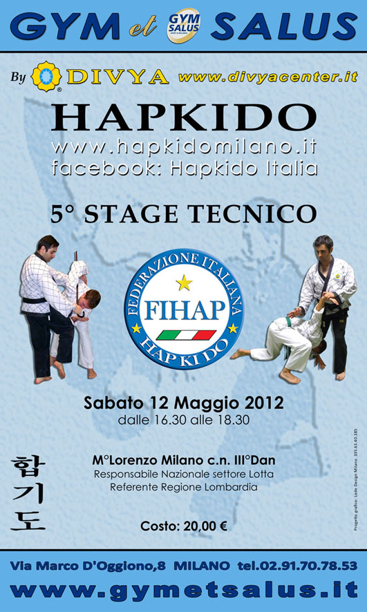 5Stage Tecnico c/o GYM et SALUS Milano-12/05/2012