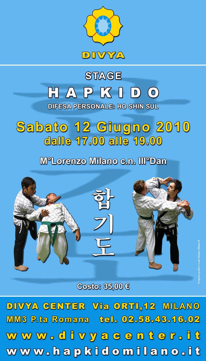 STAGE HAPKIDO LOMBARDIA 12 GIUGNO 2010