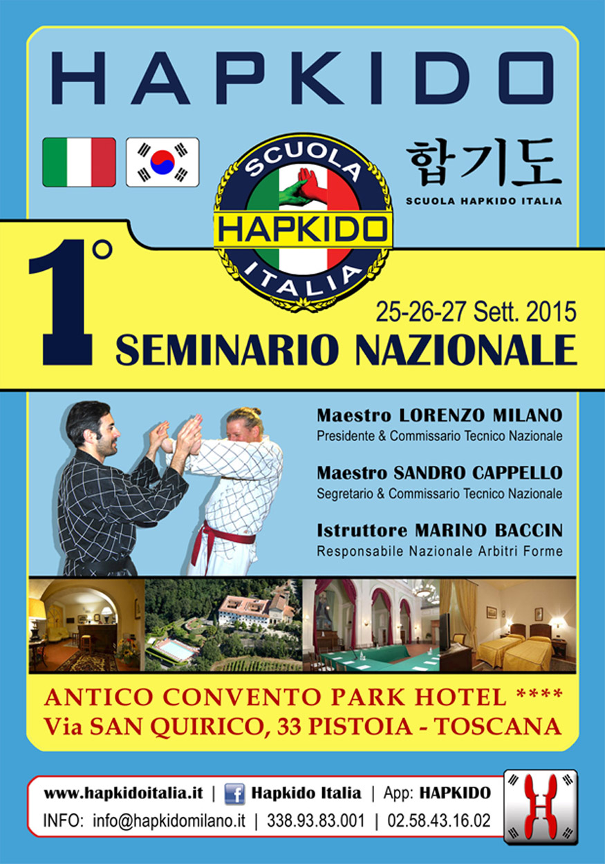 1�SEMINARIO NAZIONALE S.HA.I. - PISTOIA 25/27 sett.15 