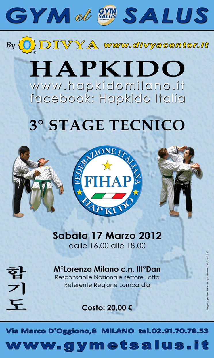 3 STAGE TECNICO C/O GYM ET SALUS MILANO