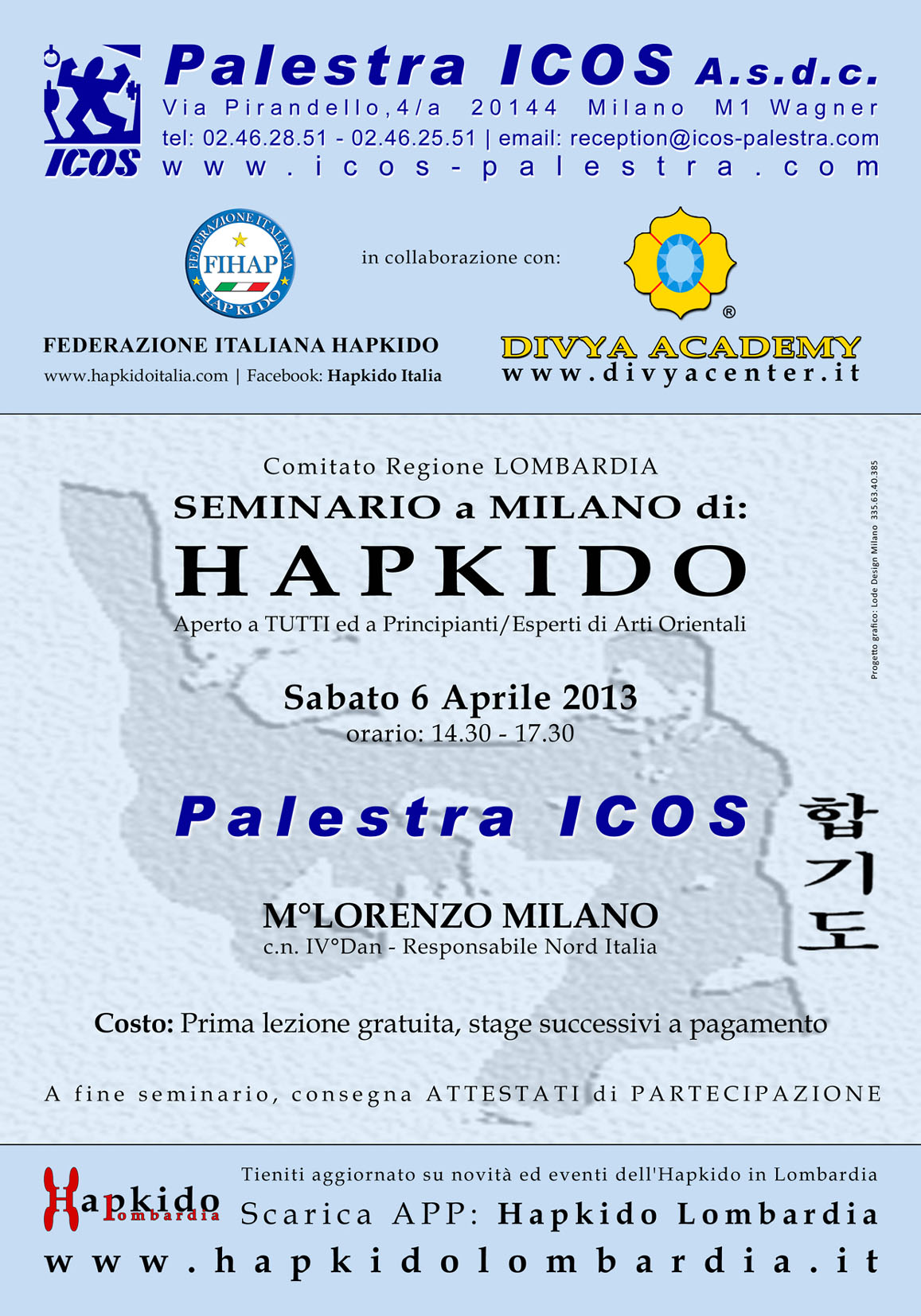 SEMINARIO GRATUITO PALESTRA ICOS